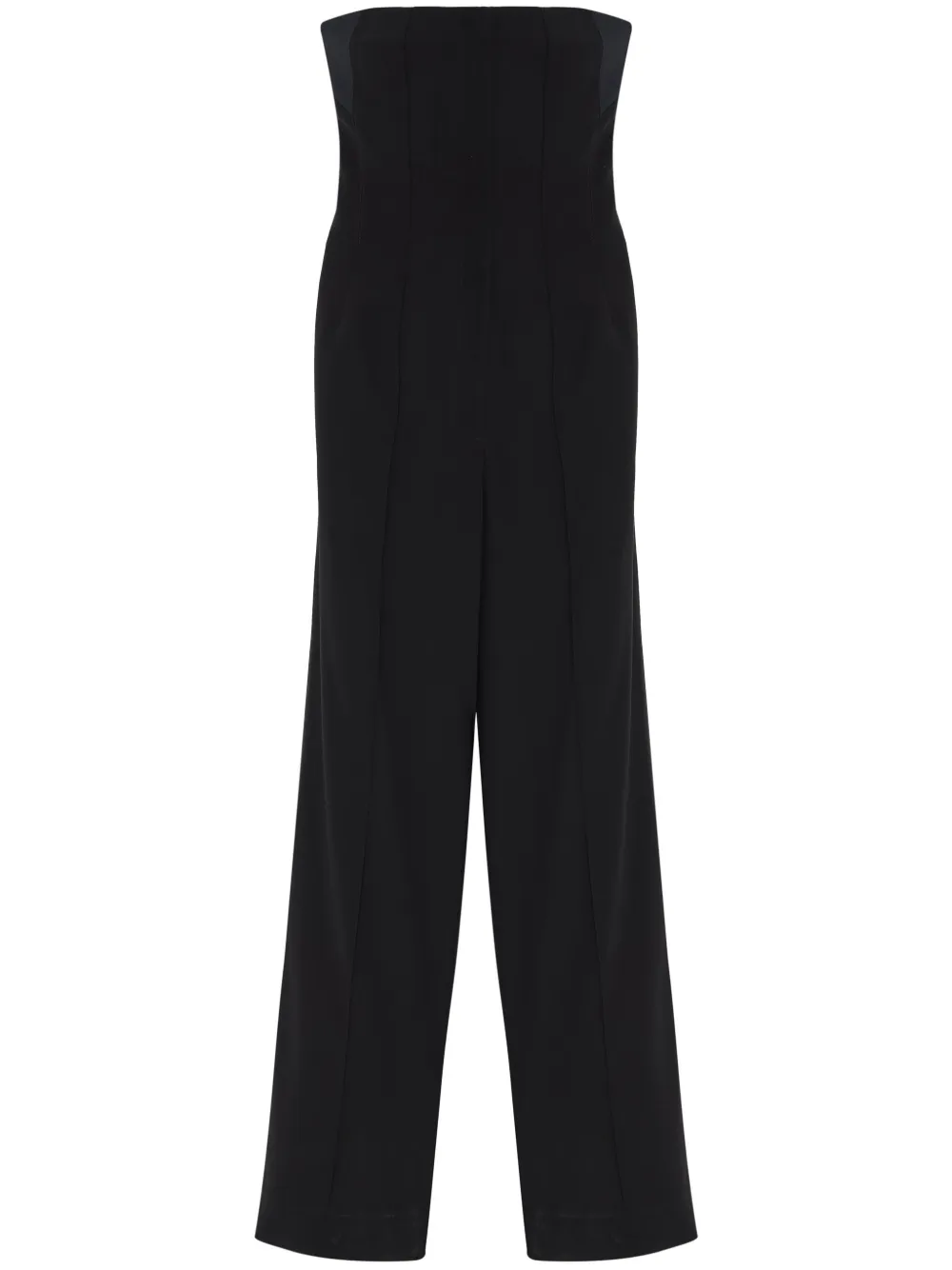 Комбинезон без бретелей Gloria Coelho, черный 
Комбинезон без бретелей Gloria Coelho, черный