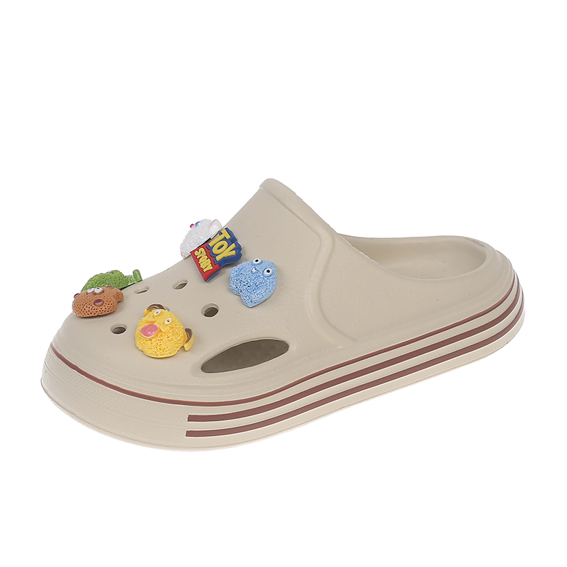 Детские тапочки с противоскользящей подошвой и защитой от ударов CAMKIDS, бежевый/коричневый
Детские тапочки с противоскользящей подошвой и защитой от ударов CAMKIDS, бежевый/коричневый