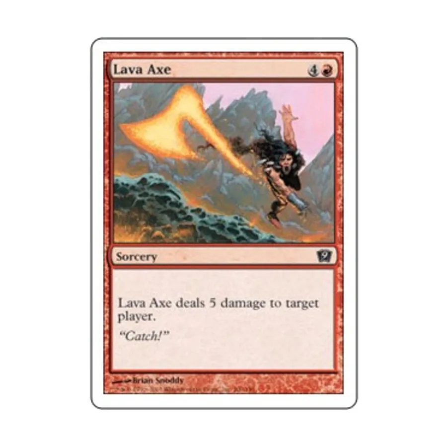 CCG Лавовый топор (С), MTG - 9th Edition
CCG Лавовый топор (С), MTG - 9th Edition