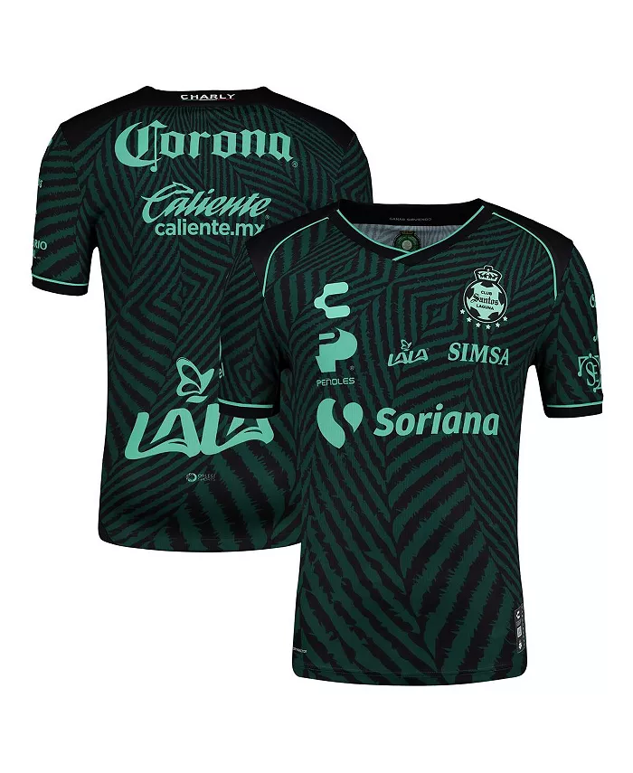Мужская зеленая футболка Santos Laguna 2024/25 выездная аутентичная Charly
Мужская зеленая футболка Santos Laguna 2024/25 выездная аутентичная Charly