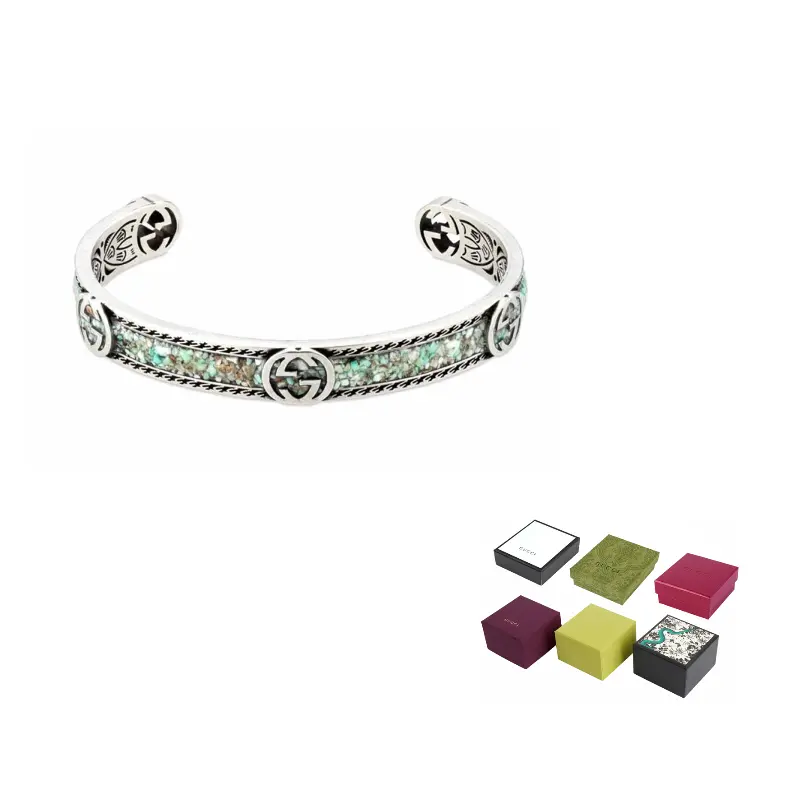 GUCCI GG 925 серебряные циркониевые браслеты унисекс светло-голубой/серый
GUCCI GG 925 серебряные циркониевые браслеты унисекс светло-голубой/серый