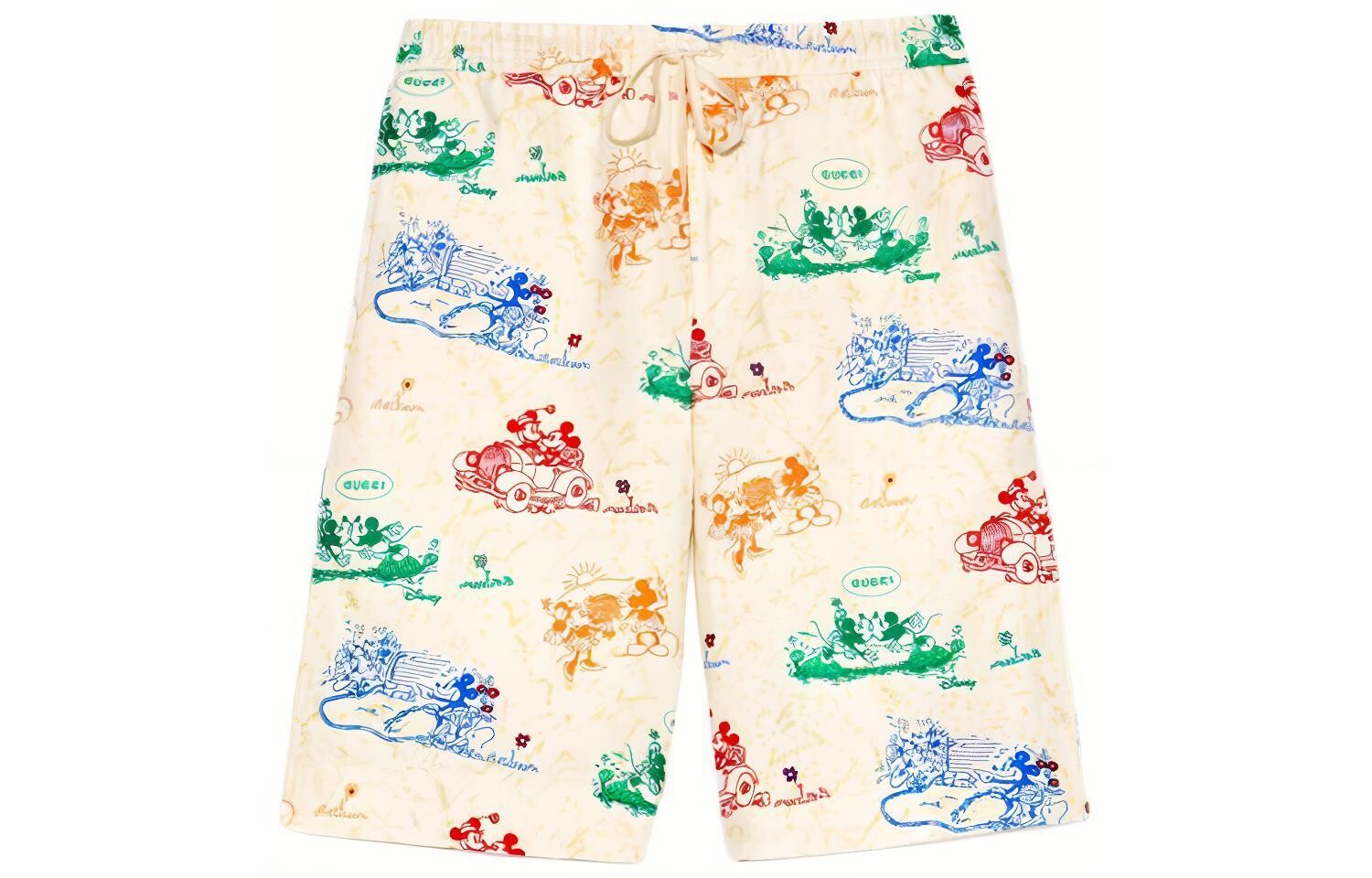 Disney X Повседневные шорты мужские белые Gucci, белый
Disney X Повседневные шорты мужские белые Gucci, белый