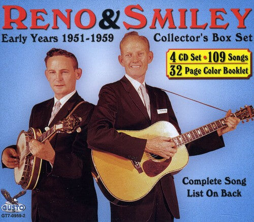 CD диск Reno & Smiley: Early Years 1951-1959
CD диск Reno & Smiley: Early Years 1951-1959