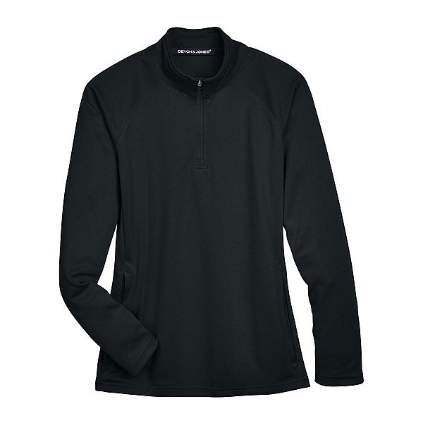 Женский компрессионный пуловер Compass с четвертью молнии Devon & Jones, Black
Женский компрессионный пуловер Compass с четвертью молнии Devon & Jones, Black