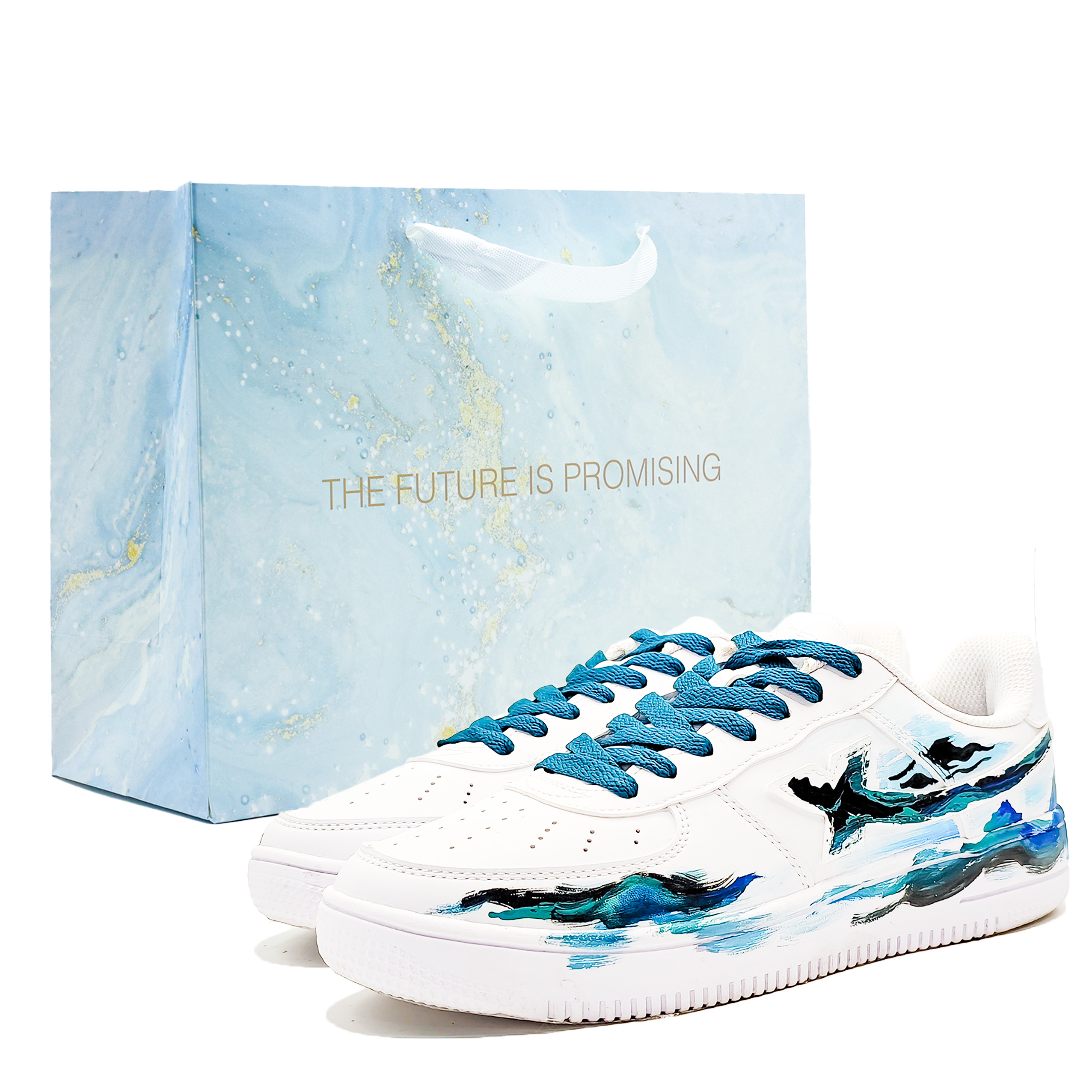 XTEP Низкие кроссовки для скейтбординга Air Force One с противоскользящим и износостойким покрытием, мужские, бирюзового и белого цвета
XTEP Низкие кроссовки для скейтбординга Air Force One с противоскользящим и износостойким покрытием, мужские, бирюзового и белого цвета