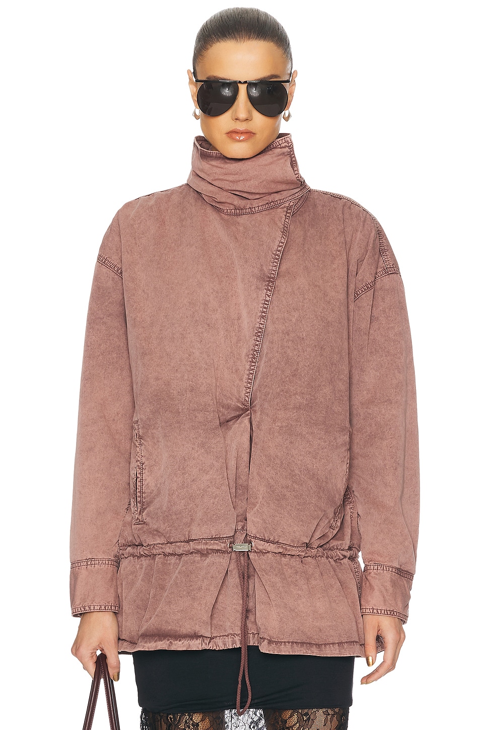 Куртка-бомбер The Attico, Washed Mauve
Куртка-бомбер The Attico, Washed Mauve