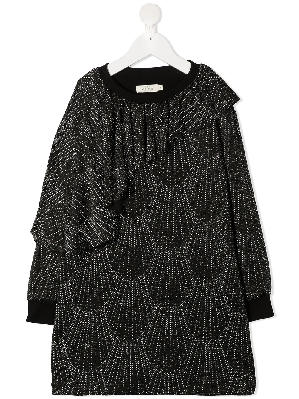 Платье с длинными рукавами и блестками Andorine, черный
Платье с длинными рукавами и блестками Andorine, черный