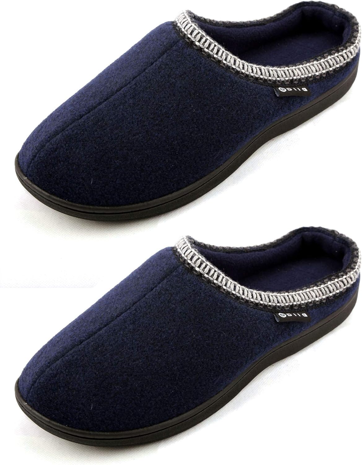 Мужские тапочки с эффектом памяти, комфортные, с подкладкой из полярного флиса, серые/темно-синие, с противоскользящей подошвой, для дома и улицы Diig
Мужские тапочки с эффектом памяти, комфортные, с подкладкой из полярного флиса, серые/темно-синие, с противоскользящей подошвой, для дома и улицы Diig