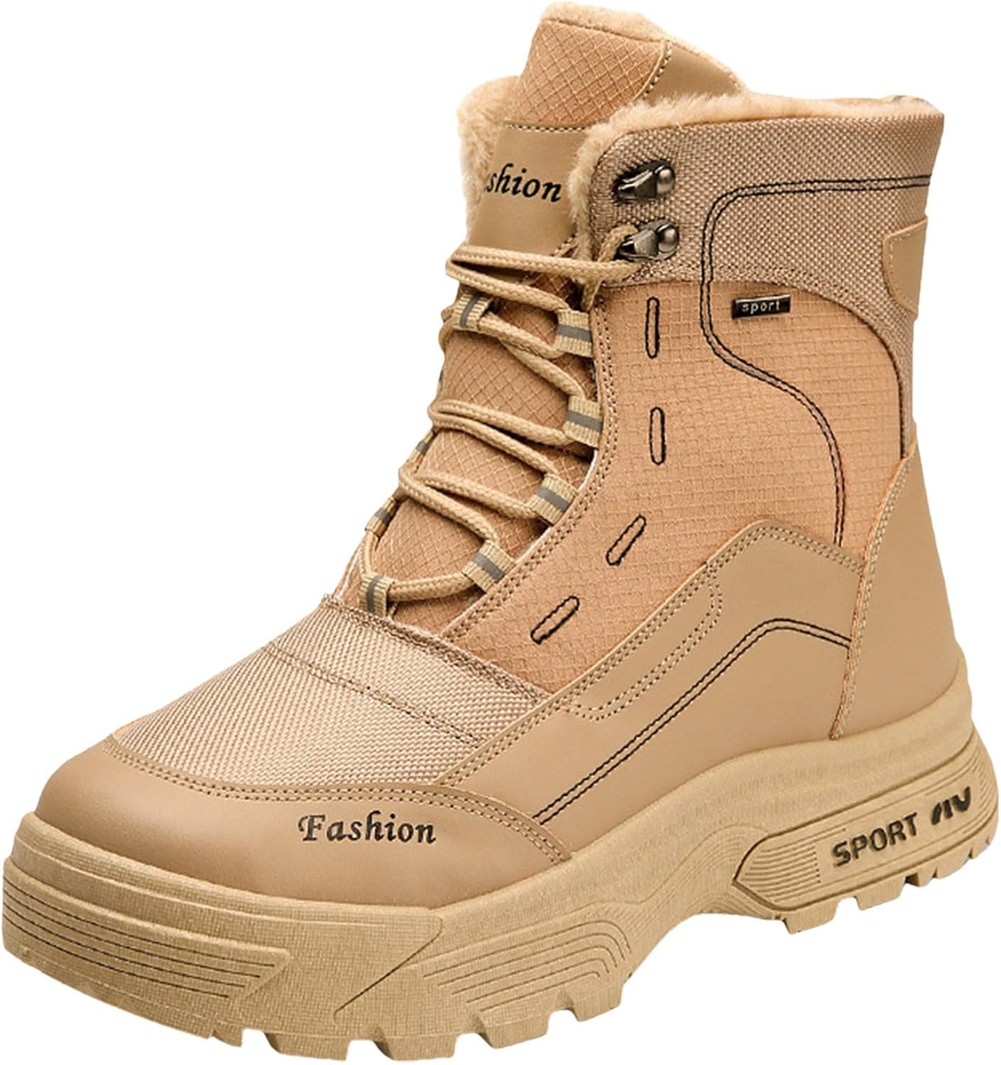 Мужские зимние сапоги до середины голени, водонепроницаемые, с теплой мягкой подкладкой, шнуровка, противоскользящие, удобные, легкие, на каждый день и для улицы Generic, хаки
Мужские зимние сапоги до середины голени, водонепроницаемые, с теплой мягкой подкладкой, шнуровка, противоскользящие, удобные, легкие, на каждый день и для улицы Generic, хаки