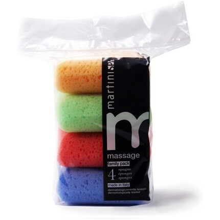 Цветные массажные мягкие квадратные губки Martinispa, семейный размер 37 г, 4 шт., Martinispa Massage Color
Цветные массажные мягкие квадратные губки Martinispa, семейный размер 37 г, 4 шт., Martinispa Massage Color