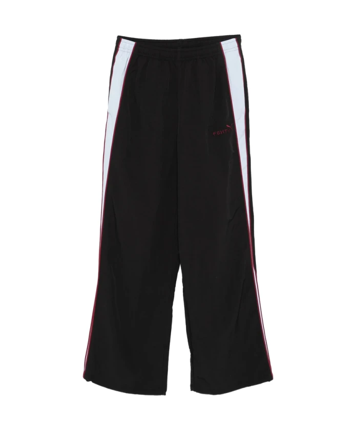 Черные леггинсы с боковыми полосами и эластичным поясом Puma, черный
Черные леггинсы с боковыми полосами и эластичным поясом Puma, черный