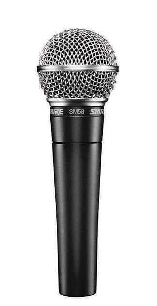Кардиоидный динамический вокальный микрофон Shure SM58 Handheld Cardioid Dynamic Microphone
Кардиоидный динамический вокальный микрофон Shure SM58 Handheld Cardioid Dynamic Microphone