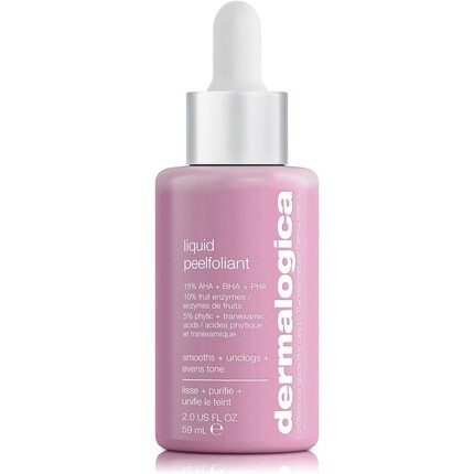 Dermalogica Liquid Peelfoliant с гликолевой кислотой для отшелушивания лица, 2 жидких унции
Dermalogica Liquid Peelfoliant с гликолевой кислотой для отшелушивания лица, 2 жидких унции