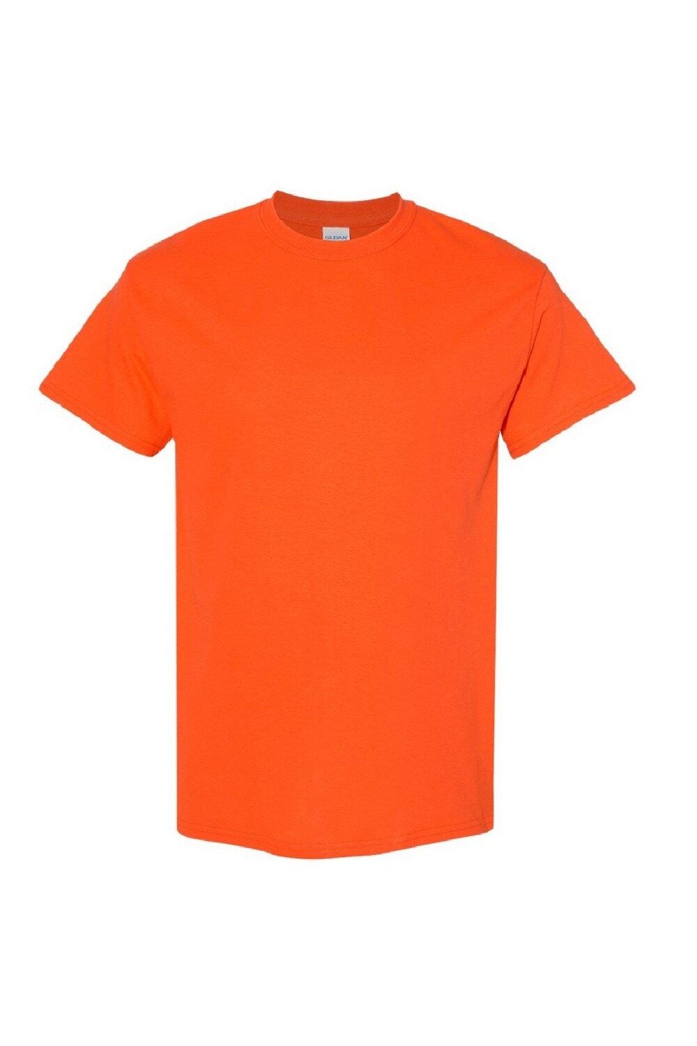 Футболка из плотного хлопка с короткими рукавами Gildan, оранжевый
Футболка из плотного хлопка с короткими рукавами Gildan, оранжевый