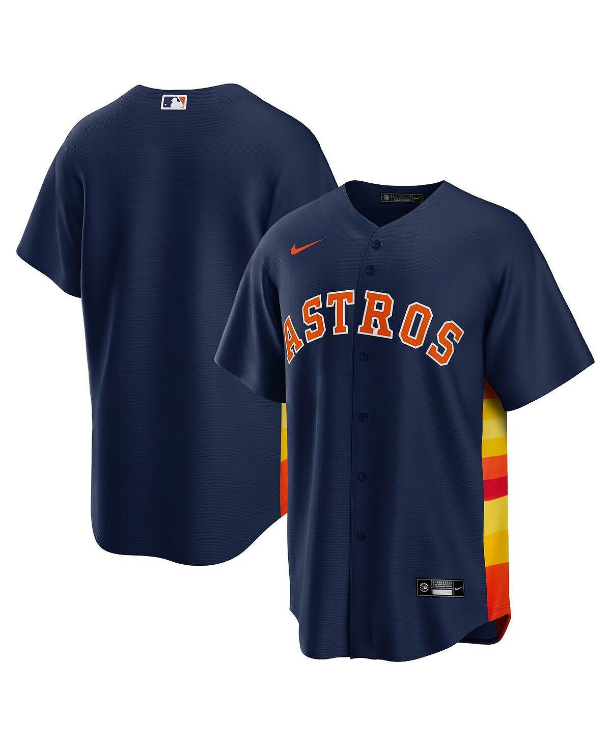 Официальная пустая копия мужского джерси Houston Astros Nike 
Официальная пустая копия мужского джерси Houston Astros Nike