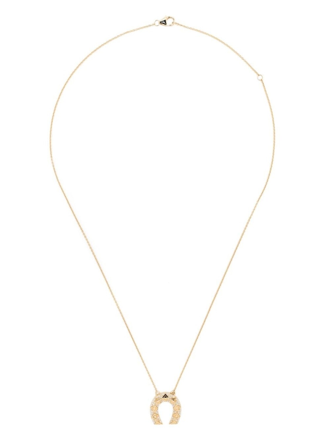 Ожерелье с подвеской в виде мини-подковы из желтого золота 18 карат Harwell Godfrey, золотой
Ожерелье с подвеской в виде мини-подковы из желтого золота 18 карат Harwell Godfrey, золотой