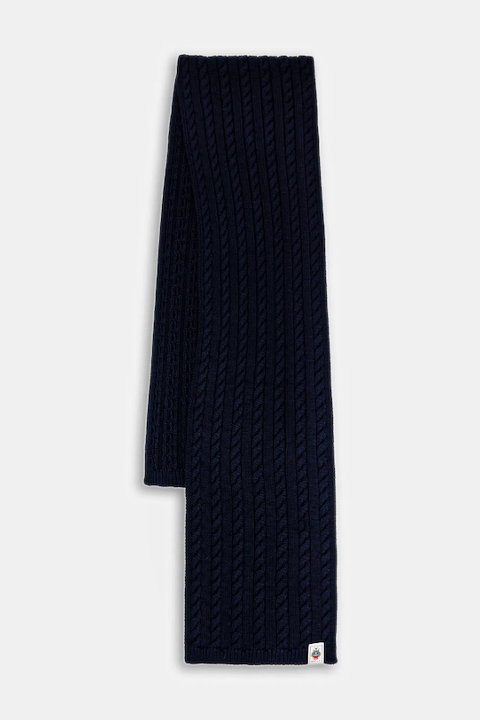 Шерстяной шарф Bally, темно-синий
Шерстяной шарф Bally, темно-синий