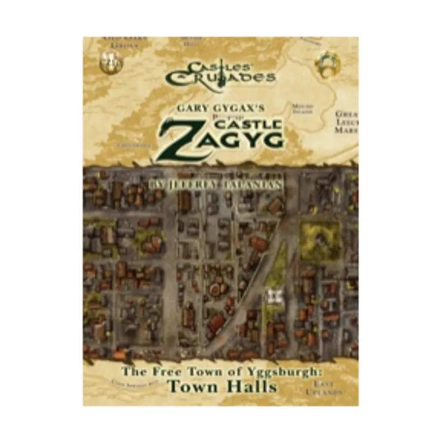 Free Town of Yggsburgh - Town Halls (2nd Printing), Castles & Crusades - Gary Gygax's Castle Zagyg (Troll Lord Games), мягкая обложка
Free Town of Yggsburgh - Town Halls (2nd Printing), Castles & Crusades - Gary Gygax's Castle Zagyg (Troll Lord Games), мягкая обложка