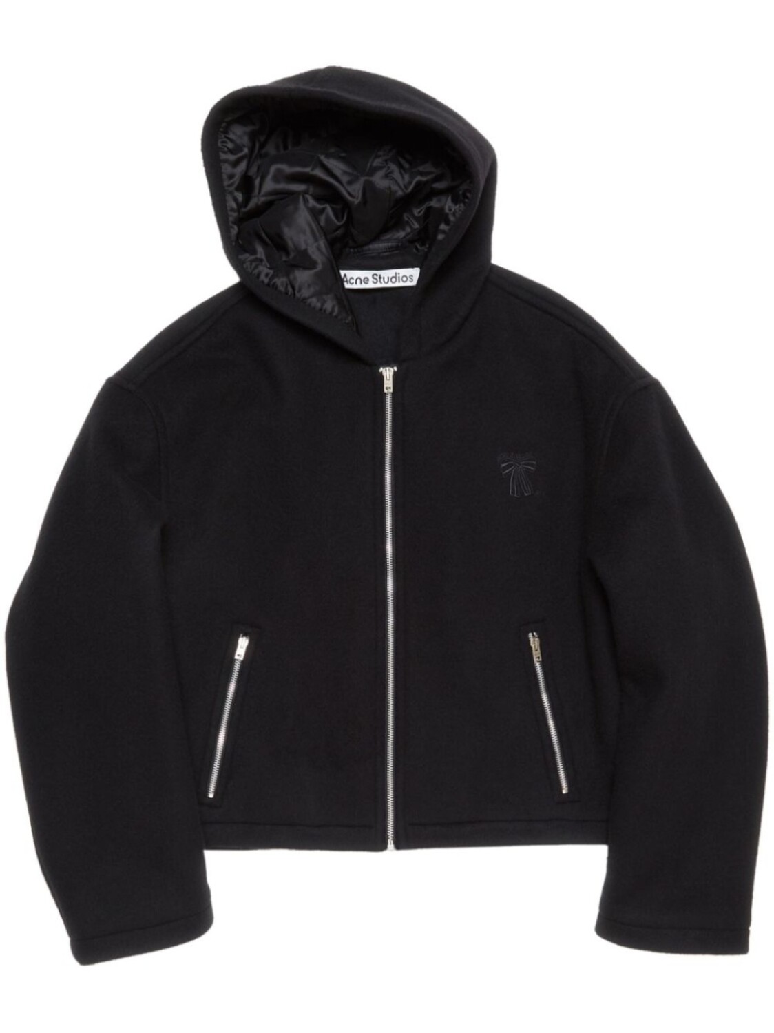 Куртка с вышитым бантом Acne Studios, черный
Куртка с вышитым бантом Acne Studios, черный