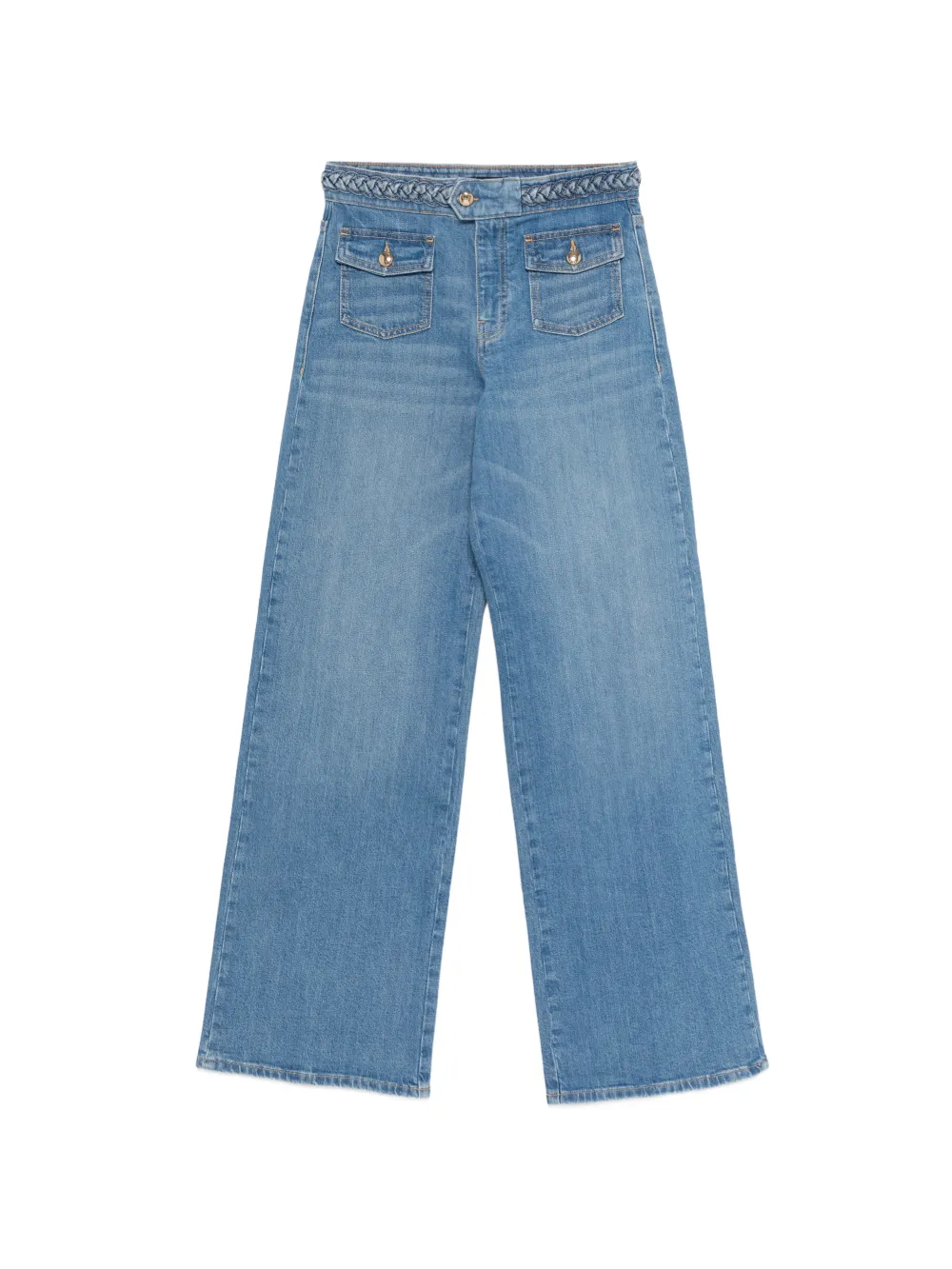 Джинсы с плетеной отделкой Maje, синий
Джинсы с плетеной отделкой Maje, синий