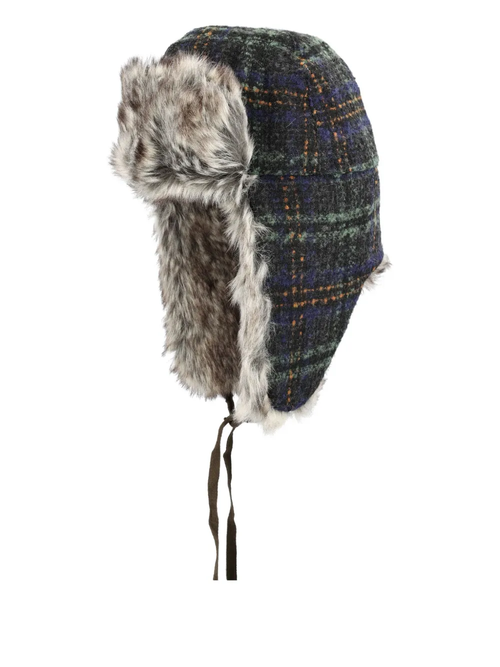 Кепка-ушанка в клетку Kangol, синий
Кепка-ушанка в клетку Kangol, синий