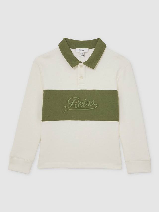 Детская регбийка с длинным рукавом Bryce Cotton Reiss, Forset Green/White
Детская регбийка с длинным рукавом Bryce Cotton Reiss, Forset Green/White