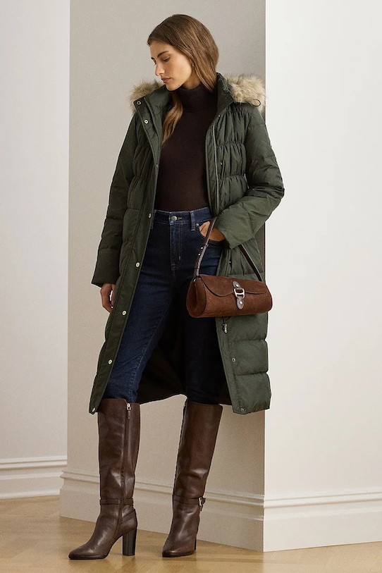 Пуховик Lauren Ralph Lauren, зеленый
Пуховик Lauren Ralph Lauren, зеленый