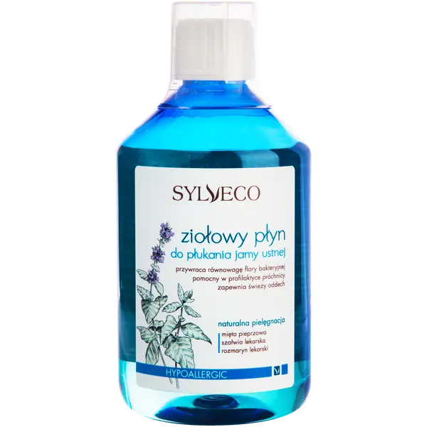 Травяной ополаскиватель для полости рта, 500 мл Sylveco 
Травяной ополаскиватель для полости рта, 500 мл Sylveco