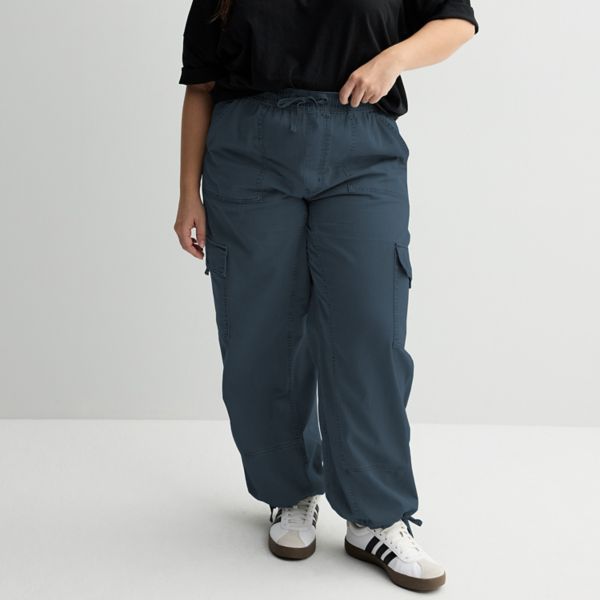 Брюки-карго больших размеров с высокой посадкой, с застежкой-молнией So, цвет navy cove
Брюки-карго больших размеров с высокой посадкой, с застежкой-молнией So, цвет navy cove