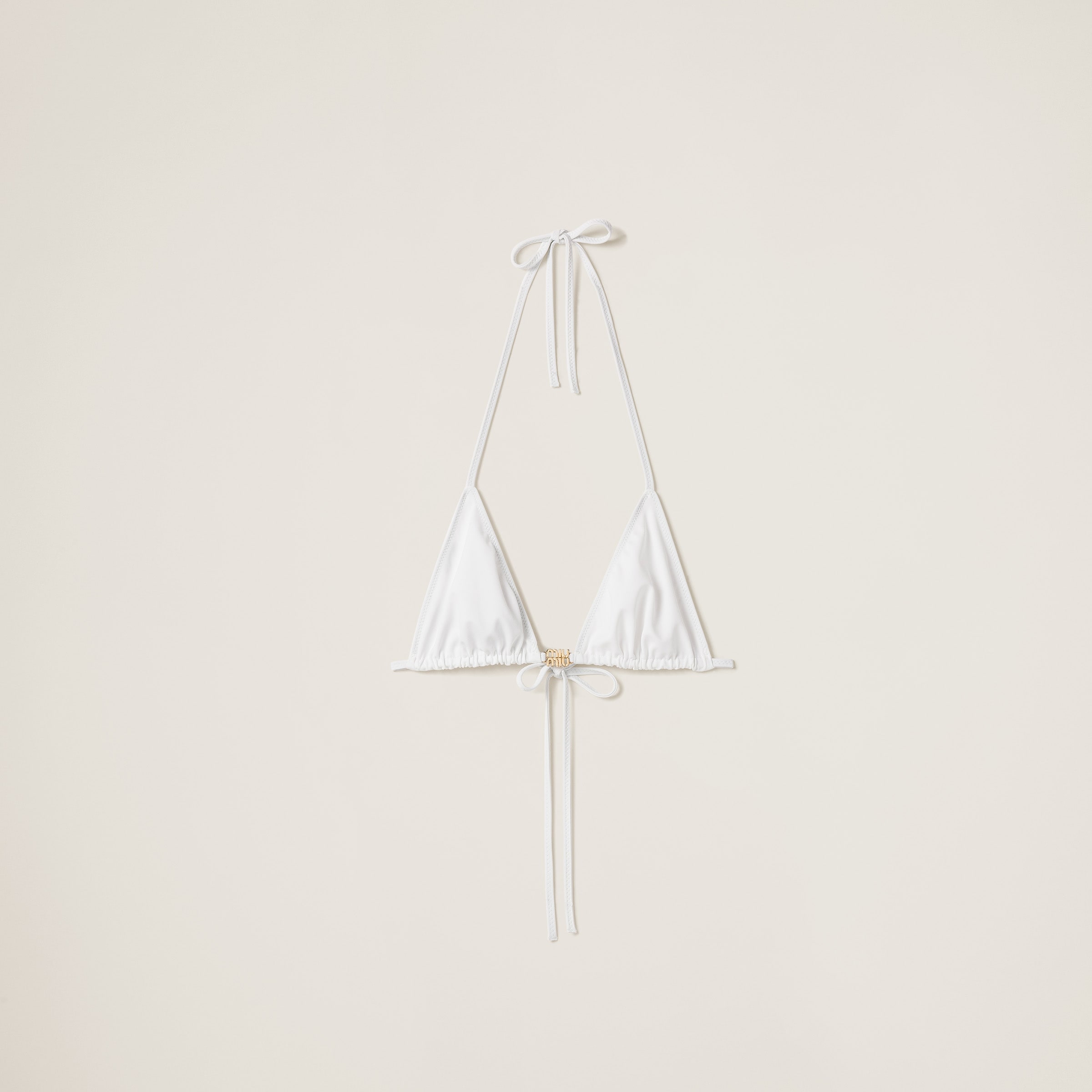 Бюстгальтер из джерси MIU MIU, белый
Бюстгальтер из джерси MIU MIU, белый