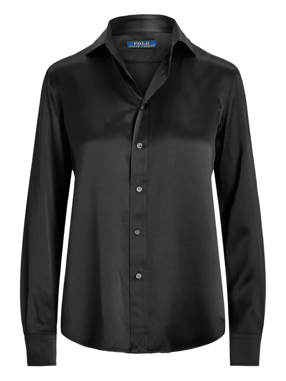 Атласная рубашка на пуговицах POLO RALPH LAUREN, черный
Атласная рубашка на пуговицах POLO RALPH LAUREN, черный
