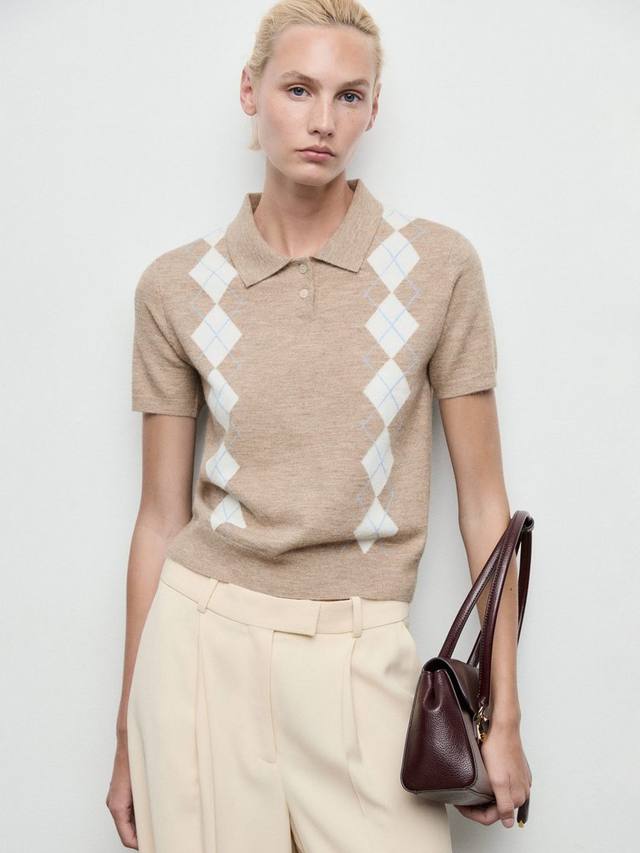 Байка Bimbu с короткими рукавами Mango, Medium Brown
Байка Bimbu с короткими рукавами Mango, Medium Brown