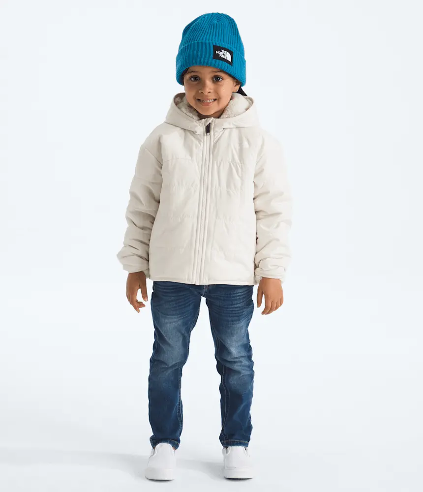 Двусторонняя куртка Shasta с капюшоном и застежкой-молнией для девочек The North Face, White Dune
Двусторонняя куртка Shasta с капюшоном и застежкой-молнией для девочек The North Face, White Dune