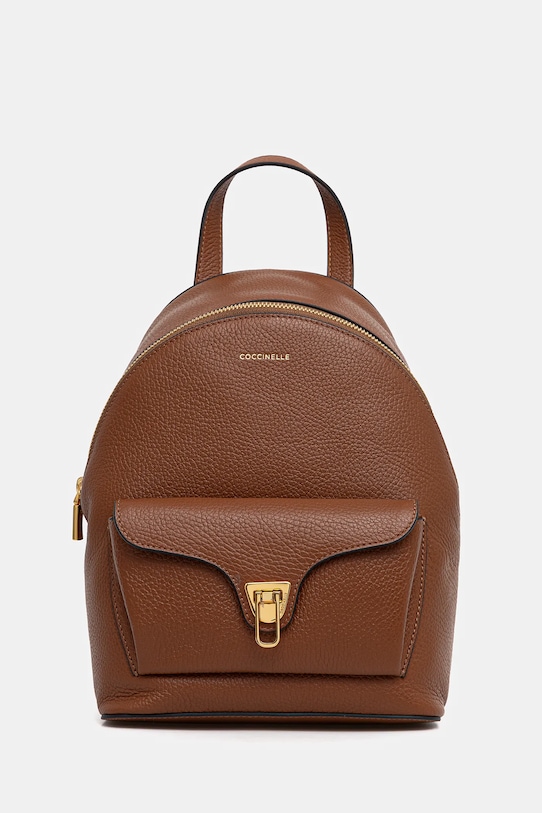Кожаный рюкзак Coccinelle, коричневый
Кожаный рюкзак Coccinelle, коричневый