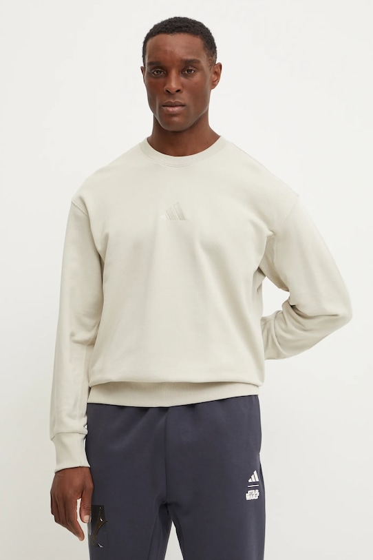 Хлопковая толстовка ALL SZN Adidas, бежевый
Хлопковая толстовка ALL SZN Adidas, бежевый