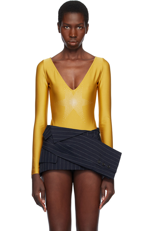 Боди с звездой Pushbutton, золотой
Боди с звездой Pushbutton, золотой