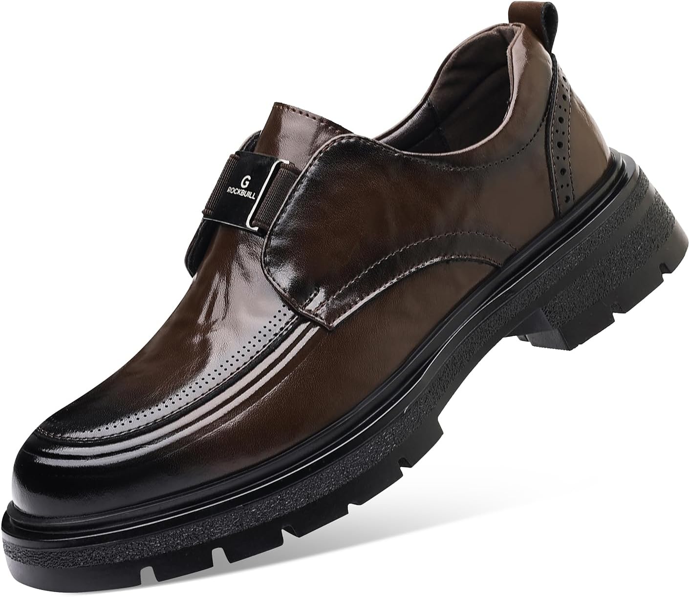 Мужские классические туфли Оксфорды повседневные Бизнес туфли Georhj, коричневый
Мужские классические туфли Оксфорды повседневные Бизнес туфли Georhj, коричневый