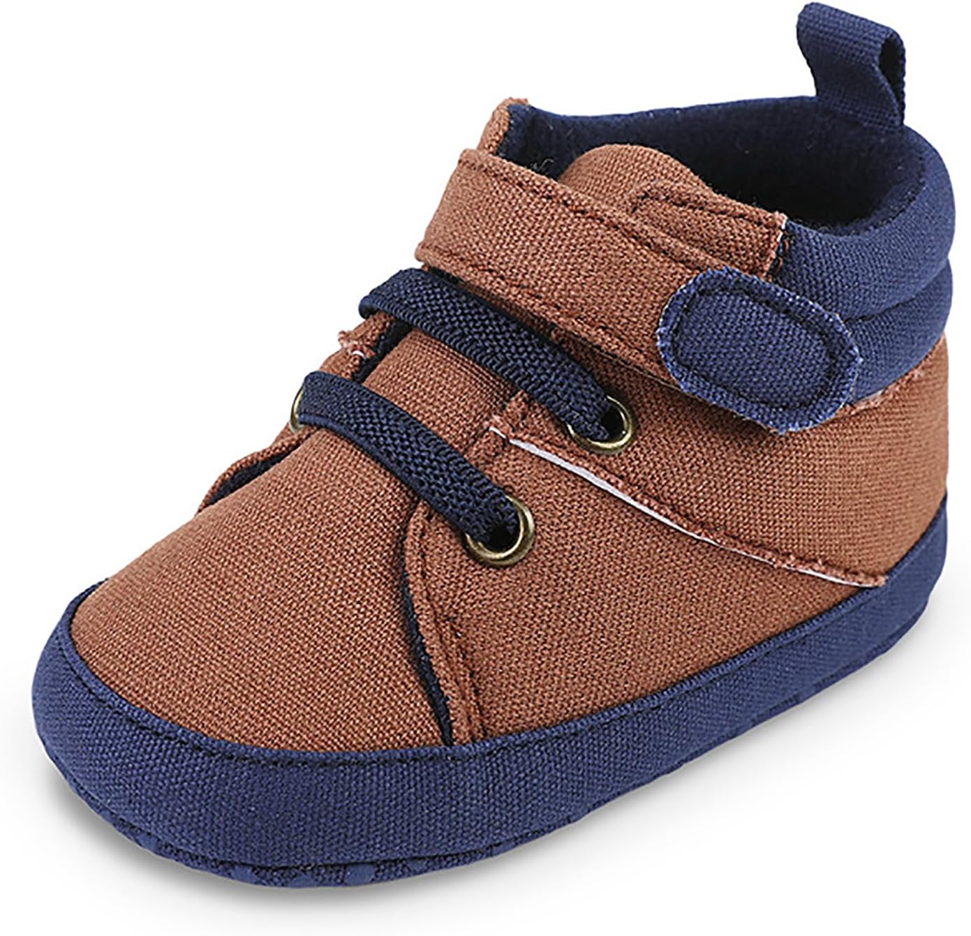 Детские кроссовки SOFMUO для мальчиков и девочек, высокие на щиколотку, из искусственной кожи, с нескользящей подошвой, мягкой резиновой подошвой, для малышей, детская униформа, праздничная обувь, A2/Canvas Brown
Детские кроссовки SOFMUO для мальчиков и девочек, высокие на щиколотку, из искусственной кожи, с нескользящей подошвой, мягкой резиновой подошвой, для малышей, детская униформа, праздничная обувь, A2/Canvas Brown