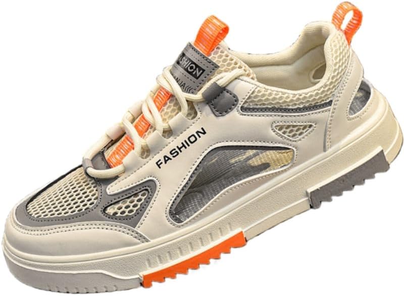 Летние мужские дышащие спортивные кроссовки - легкие, низкие с вентиляционными отверстиями, изготовлены из ПУ ткани с ПВХ подошвой, подходят для ежедневного комфорта и модного образа на улице Clolinde, оранжевый/бежевый
Летние мужские дышащие спортивные кроссовки - легкие, низкие с вентиляционными отверстиями, изготовлены из ПУ ткани с ПВХ подошвой, подходят для ежедневного комфорта и модного образа на улице Clolinde, оранжевый/бежевый