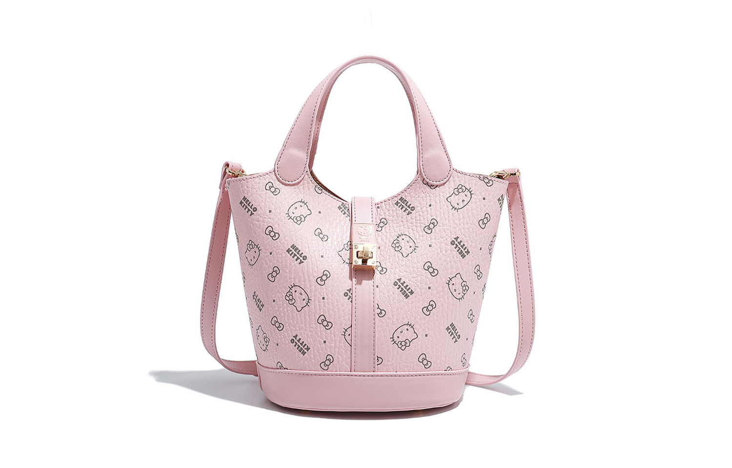 Sanrio Сумка-ведро через плечо Hello Kitty из полиуретана женская разноцветная, Pink
Sanrio Сумка-ведро через плечо Hello Kitty из полиуретана женская разноцветная, Pink