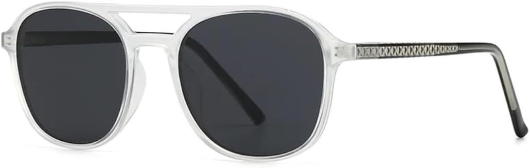 Солнцезащитные очки с защитой UV400 | Круглая оправа, двойная перемычка, цветные линзы | Для женщин и мужчин, для занятий спортом на открытом воздухе и вождения LXLHWN, Gray
Солнцезащитные очки с защитой UV400 | Круглая оправа, двойная перемычка, цветные линзы | Для женщин и мужчин, для занятий спортом на открытом воздухе и вождения LXLHWN, Gray