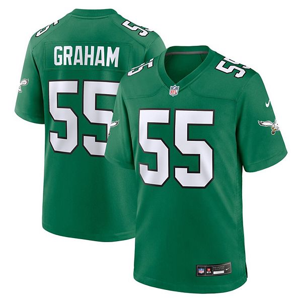 Мужская футболка Philadelphia Eagles Brandon Graham Kelly Green Alternate Game Nike
Мужская футболка Philadelphia Eagles Brandon Graham Kelly Green Alternate Game Nike