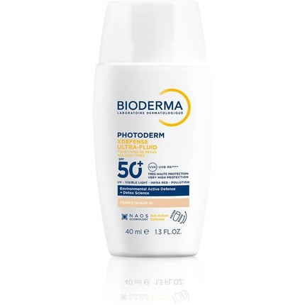 Photoderm Xdefense Ultra Fluid SPF 50+ 40 мл Оттенок 01 - Очень светлый Bioderma
Photoderm Xdefense Ultra Fluid SPF 50+ 40 мл Оттенок 01 - Очень светлый Bioderma