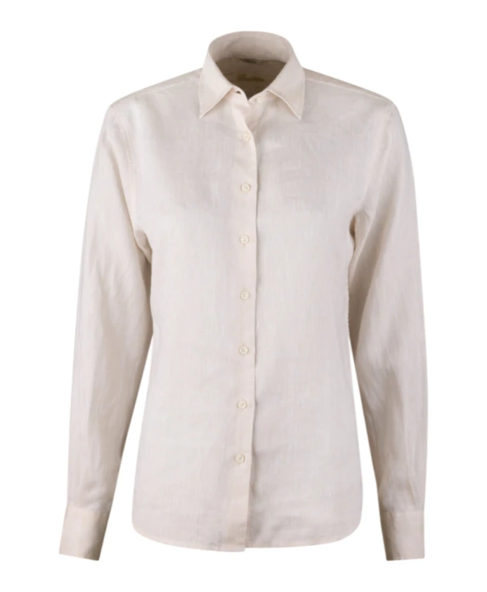 Бежевая льняная рубашка свободного кроя с перламутровыми пуговицами. Stenstrã¶Ms, бежевый
Бежевая льняная рубашка свободного кроя с перламутровыми пуговицами. Stenstrã¶Ms, бежевый