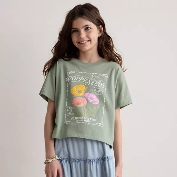 Детская и подростковая футболка с коротким рукавом и принтом, свободный крой, размеры S-XXL So, цвет seed packet green
Детская и подростковая футболка с коротким рукавом и принтом, свободный крой, размеры S-XXL So, цвет seed packet green