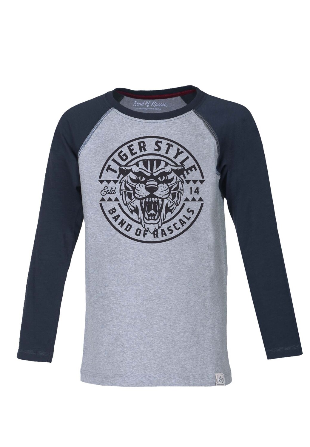 Лонгслив Band of Rascals Tiger Style, синий
Лонгслив Band of Rascals Tiger Style, синий