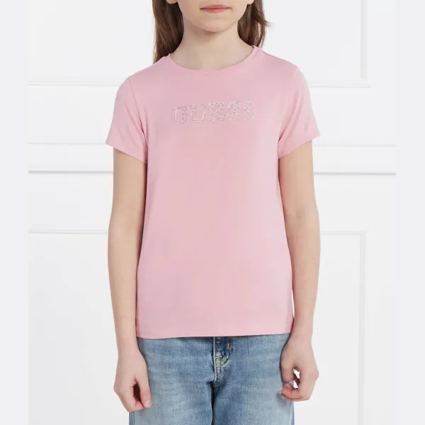 Футболка стандартного кроя минимального размера Guess, розовый
Футболка стандартного кроя минимального размера Guess, розовый