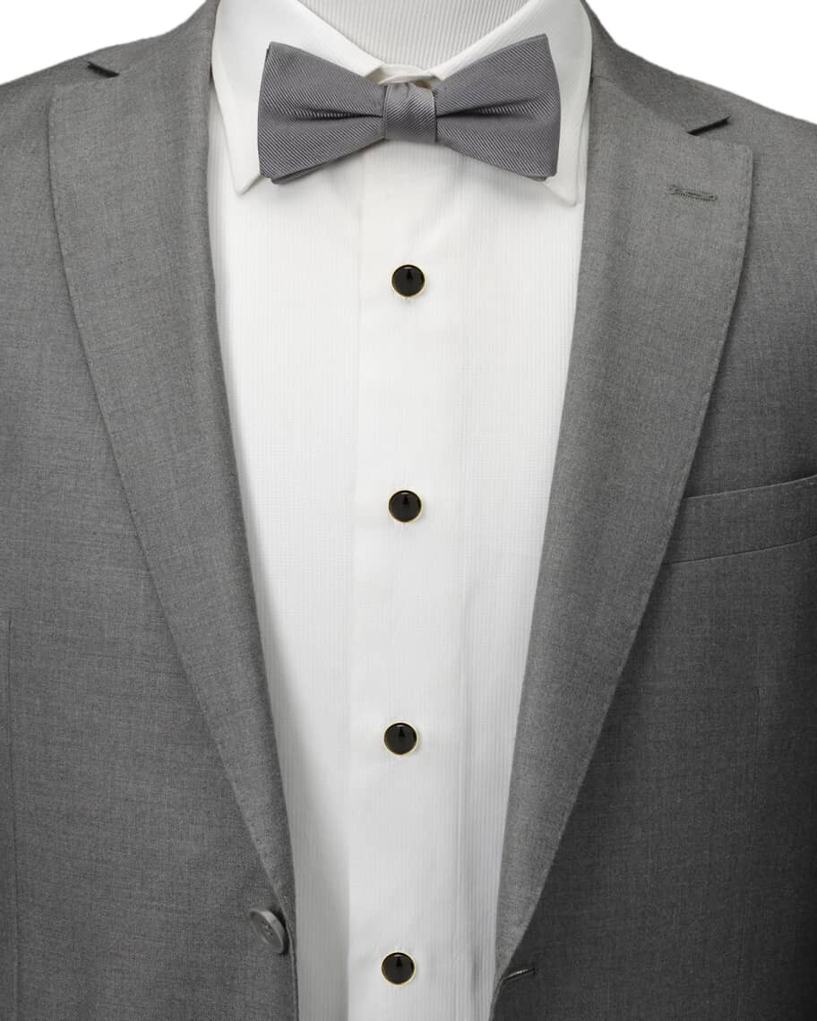 Мужская рубашка с заклепками из черного оникса Cufflinks Inc.
Мужская рубашка с заклепками из черного оникса Cufflinks Inc.