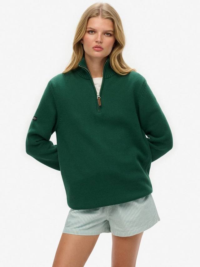 Оверсайз классический джемпер с молнией на 1/2 Superdry
Оверсайз классический джемпер с молнией на 1/2 Superdry