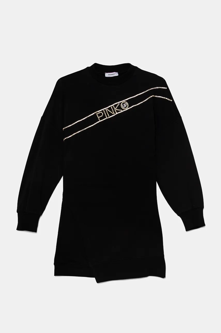 Платье маленькой девочки Pinko Up, черный 
Платье маленькой девочки Pinko Up, черный